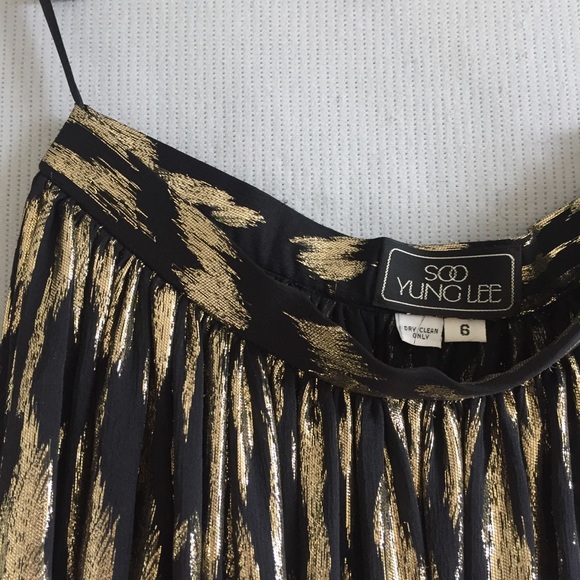 Vintage Soo Yung Lee high waist skirt size 6 - Picture 2 of 4